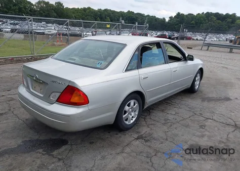 2001 Toyota Avalon Xl из США, поврежденный, VIN 4T1BF28B01U126616